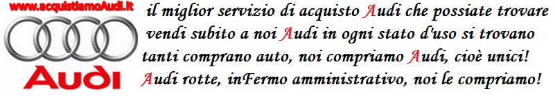 comprare ritiro auto audi usate