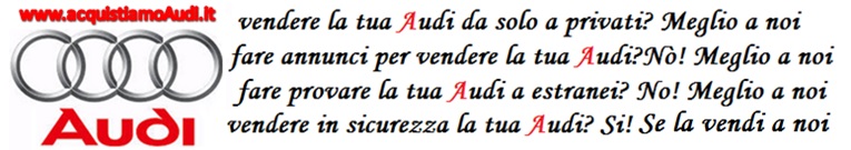 vendere auto audi tra privati