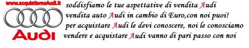 vendita acquisto audi