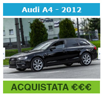 audi usata acquistata