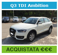 audi usata acquistata